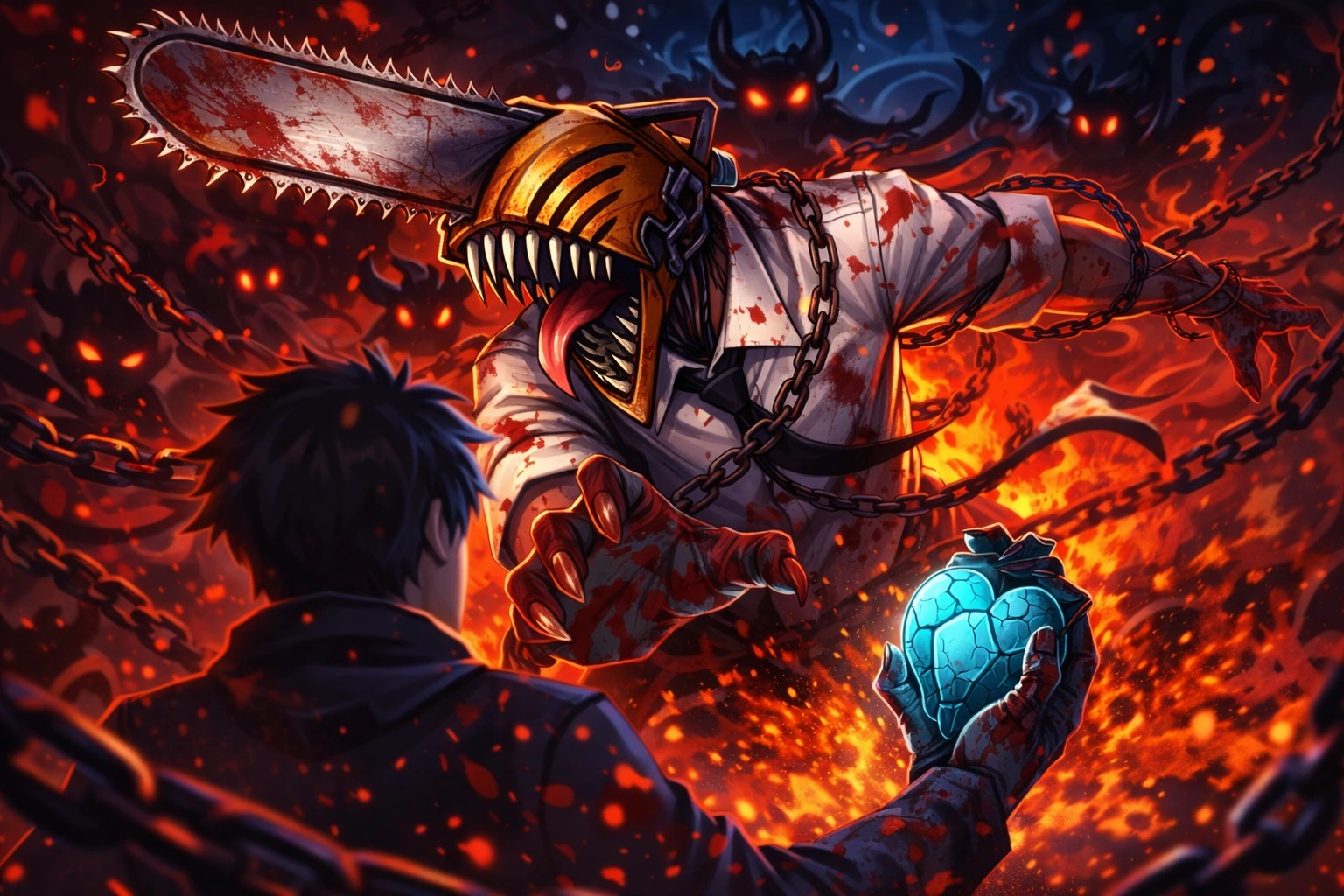 Chainsaw Man Devil’s Heart Banner